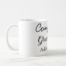 Enkel minimal grattis studenten lägger till din