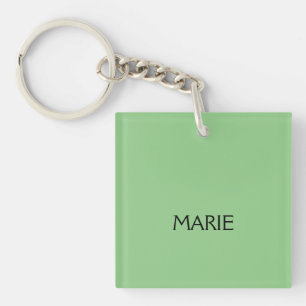 ENKEL MINIMAL GRÖN LÄGG TILL DIN NAMN TEXT PRESENT