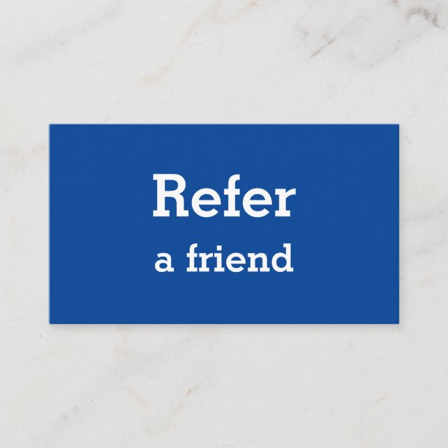 enkel minimal hänvisning till ditt namnlagringsalo rabattkort (Framsida)