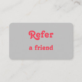 enkel minimal hänvisning till ditt namnlagringsalo rabattkort