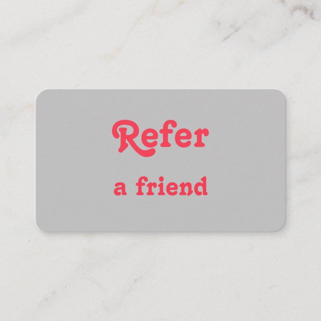 enkel minimal hänvisning till ditt namnlagringsalo rabattkort (Framsida)