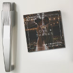Enkel minimal Kärlek och tackfoto Magnet<br><div class="desc">Modern,  minimalistisk Kärlek och tack,  foto-magnet</div>