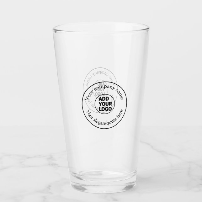 enkel minimal lägg till din logotyp/design här tex glaskopp (Framsida)