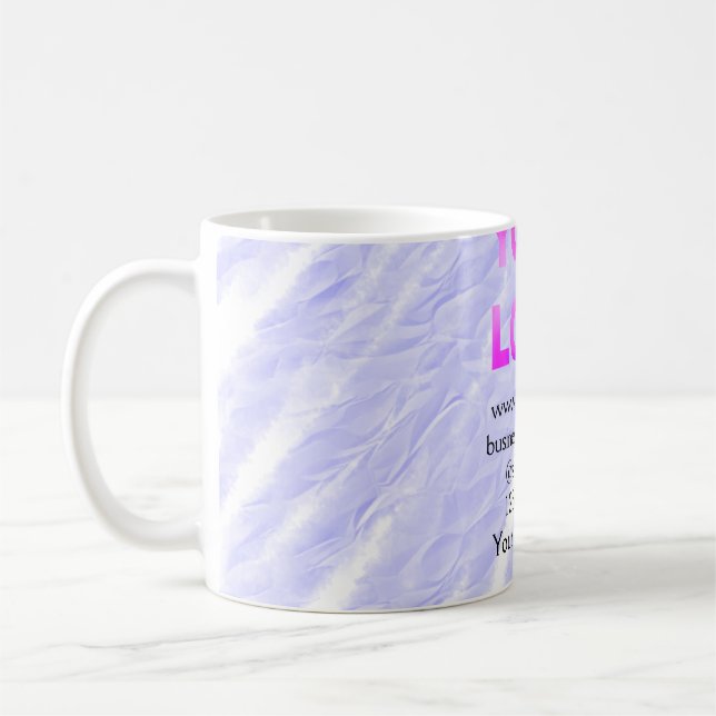 enkel minimal lägg till din logotyp/design här tex kaffemugg (Vänster)