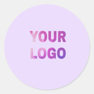 enkel minimal lägg till din logotyp/design här tex runt klistermärke