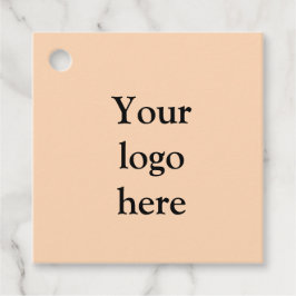 enkel, minimal, lägg till din logotyp-textinformat gåvor etiketter