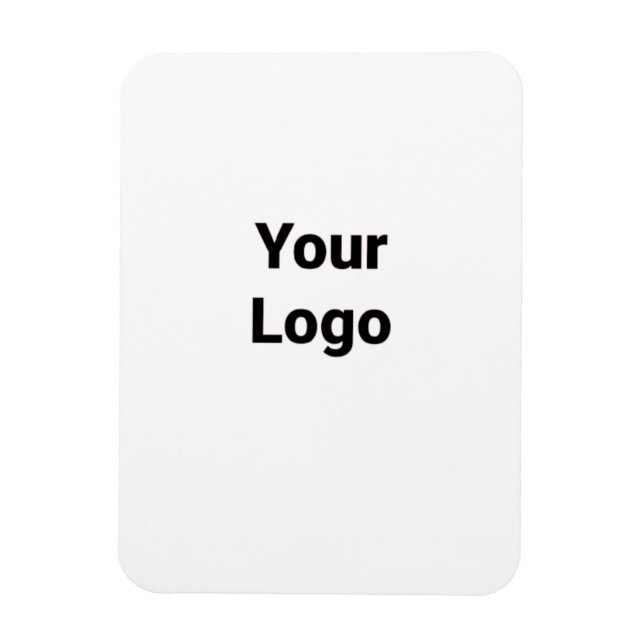 enkel minimal lägg till din text nyårskort magnet (Vertikal)