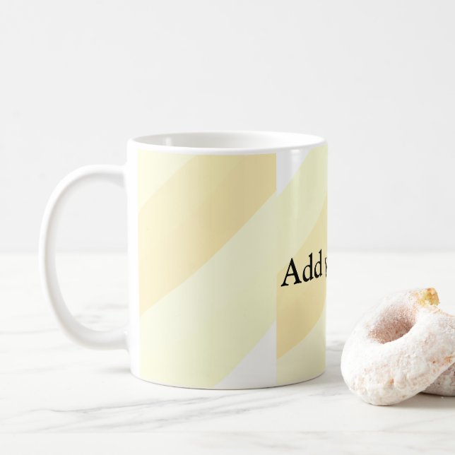 enkel minimal lägg till ditt namn brudtjänstebjud  kaffemugg (Med munk)