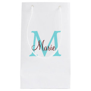 enkel minimal lägg till namn monogram rosa röd k