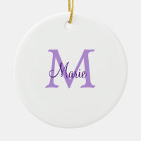 enkel minimal lägg till namn monogram rosa röd k