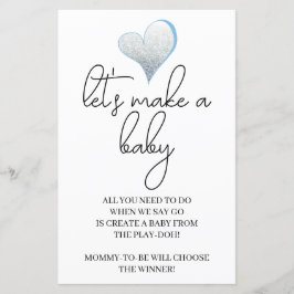 Enkel minimal Låt oss till att skapa ett Baby, bab