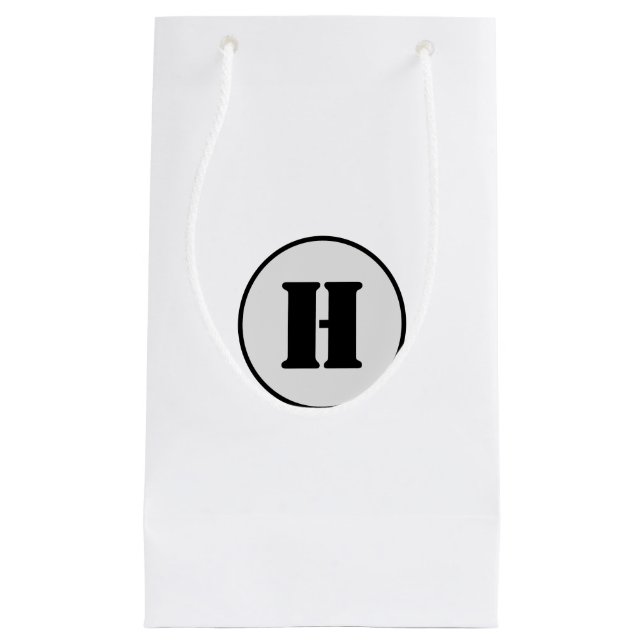 ENKEL MINIMAL MODERN MONOGRAM ELEGANT STIL CHIC (Framsidan)