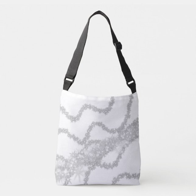 ENKEL MINIMAL MODERN MONOGRAM ELEGANT STIL CHIC AXELVÄSKA (Framsida)