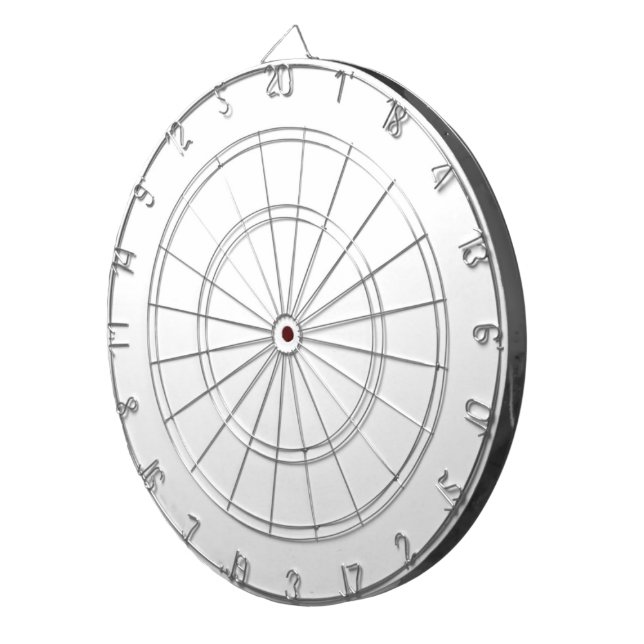 ENKEL MINIMAL MODERN MONOGRAM ELEGANT STIL CHIC DARTTAVLA (Högra Framsidan)