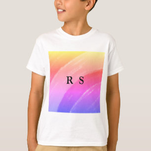 ENKEL MINIMAL MODERN MONOGRAM ELEGANT STIL CHIC T SHIRT