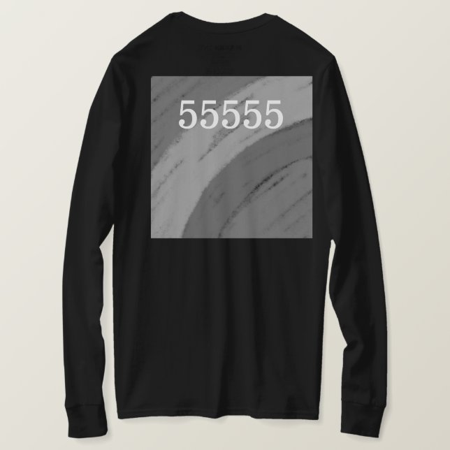 ENKEL MINIMAL MODERN MONOGRAM ELEGANT STIL CHIC T SHIRT (Design baksida)