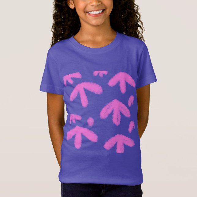 ENKEL MINIMAL MODERN MONOGRAM ELEGANT STIL CHIC T SHIRT (Framsida)