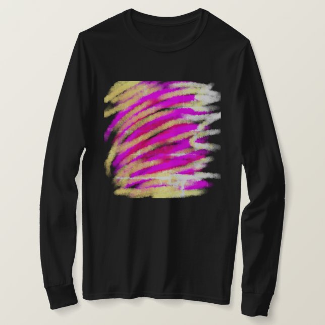ENKEL MINIMAL MODERN MONOGRAM ELEGANT STIL CHIC T SHIRT (Design framsida)