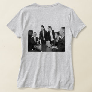 ENKEL MINIMAL MODERN MONOGRAM ELEGANT STIL CHIC T SHIRT