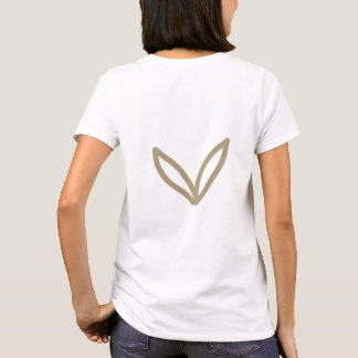 ENKEL MINIMAL MODERN MONOGRAM ELEGANTA STIL CHIC T SHIRT
