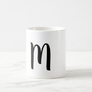 ENKEL MINIMAL MONOGRAM ELEGANT KEYCHAIN KAFFEMUGG