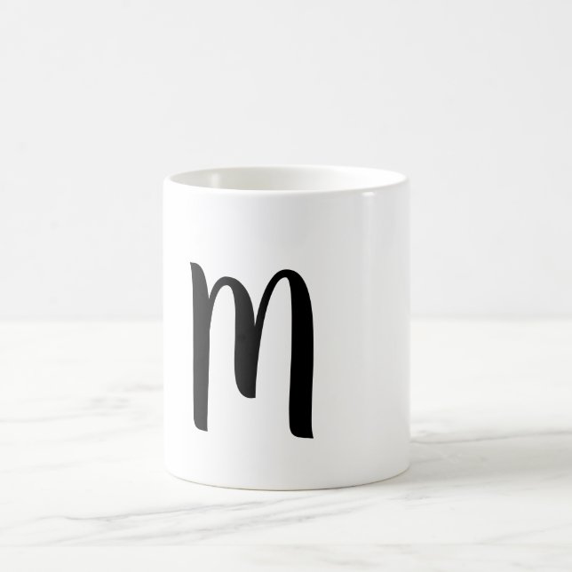 ENKEL MINIMAL MONOGRAM ELEGANT KEYCHAIN KAFFEMUGG (Center)