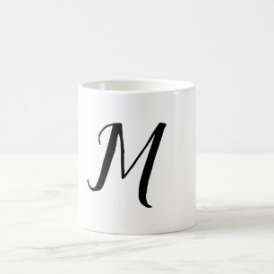 ENKEL MINIMAL MONOGRAM ELEGANT NYCKELRING KAFFEMUGG