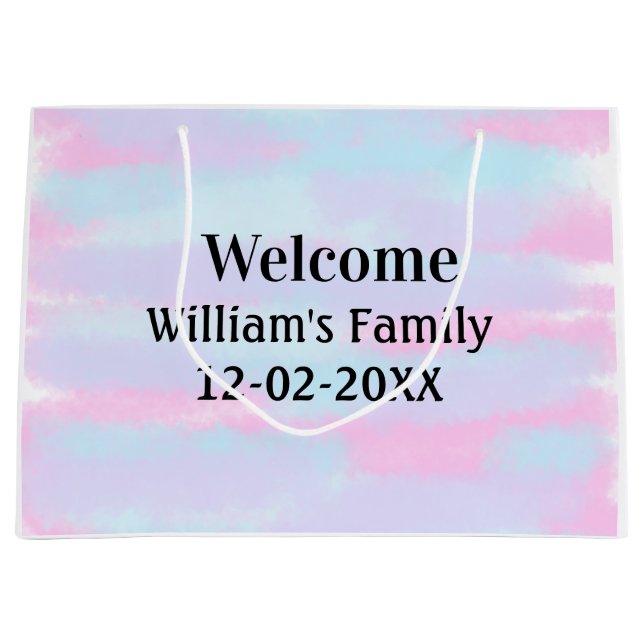 enkel minimal personlig av monogram logotyp välkom (Framsidan)