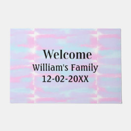 enkel minimal personlig av monogram logotyp välkom