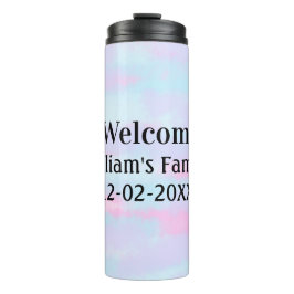 enkel minimal personlig av monogram logotyp välkom