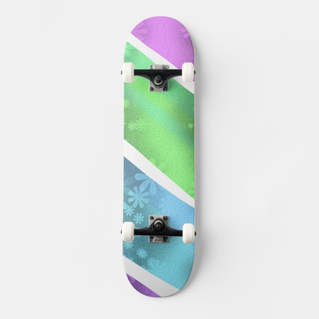enkel, minimal personlig för fast anpassningsbar i mini skateboard bräda 18,5 cm (Framsida)