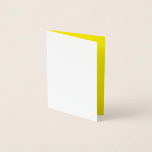 enkel minimal solid färg-anpassningsbar folierat kort
