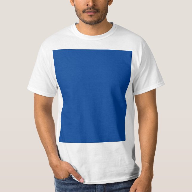enkel minimal solid färg anpassningsbar T-Shirt Ce (Framsida)