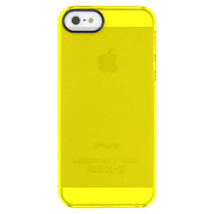 enkel minimal solid färg-anpassningsbar     clear iPhone SE/5/5s skal