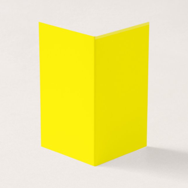 enkel minimal solid färg-anpassningsbar      visitkort (Utsida)