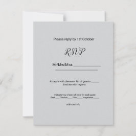 enkel minimal svart, lägg till din namntext redige OSA kort