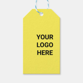 ENKEL MINIMAL TEXT STIL GULT GIFT-MÄRKRE PRESENTETIKETT