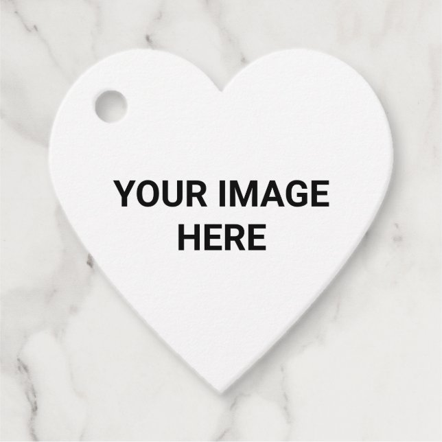 ENKEL MINIMAL TEXT STIL HEART GIFT-MÄRKRE GÅVOR ETIKETTER (Framsida)