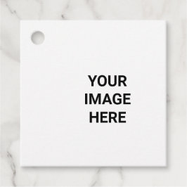 ENKEL MINIMAL TEXT STIL SQUARE GIFT-MÄRKRE GÅVOR ETIKETTER
