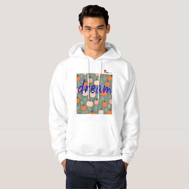 Enkel Minimalism Hoodie (Hel framsida)