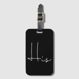 Enkel minimalist Hans Bagagebricka