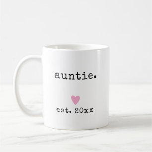 Enkel, minimalistisk Anpassningsbar i hjärtat år f Kaffemugg