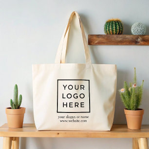Enkel, minimalistisk Anpassningsbar - Logotyp för Tygkasse