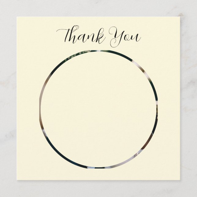 Enkel, minimalistisk Anpassningsbar Photo Bröllop  Anteckningskort (Framsida)