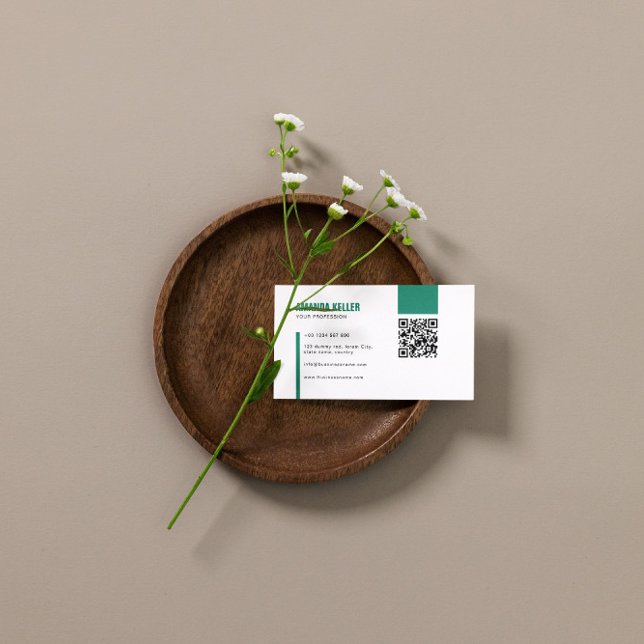 Enkel, minimalistisk attraktion visitkort (Skapare uppladdad)