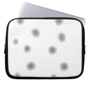 Enkel minimalistisk elegant anpassad logotyp här f laptop fodral