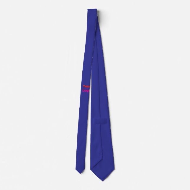 Enkel minimalistisk elegant anpassad logotyp här f slips (Baksida)