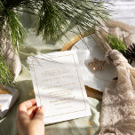Enkel minimalistisk|Guld Traditional Ram Bröllop Inbjudningar<br><div class="desc">Denna enkla minimalistiska|guld traditionella bröllopsinbjudan till ram är perfekt för ett elegant bröllop. Den klassiska designen har en grundläggande guld gräns ram och klassens guld och vit typografi med ett modernt,  minimalt utseende. QSD117</div>