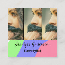 enkel minimalistisk lägg till ditt foto text frisö