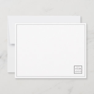 Enkel, minimalistisk Logotyp för affärsföretag, sk Anteckningskort